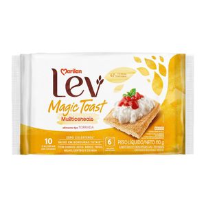 Torrada Multicereais Magic Toast 110g com 6 Unidades