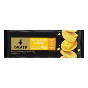 Biscoito de Arroz Sabor Queijo Kalassi 100g