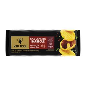 Biscoito de Arroz Sabor Barbecue Kalassi 100g