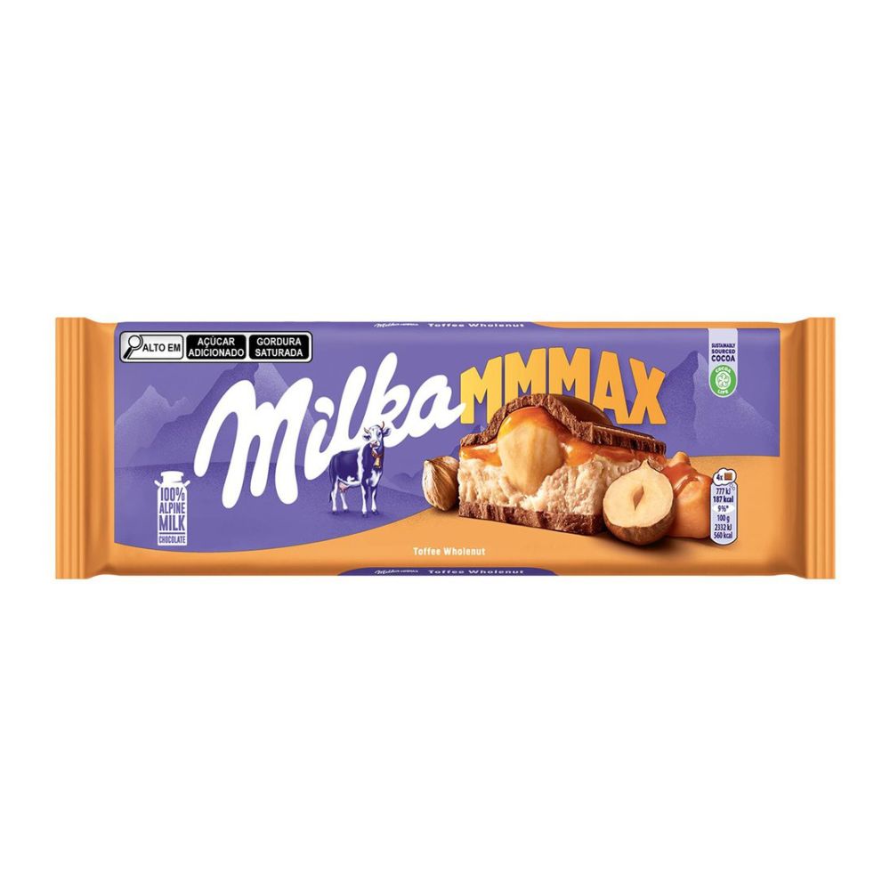 Chocolate Toffee Ganznuss Milka 300g