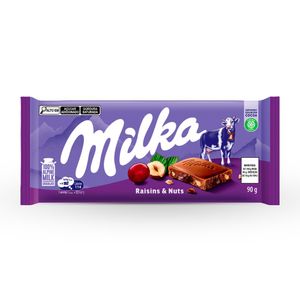 Chocolate Raisins & Nuts Milka 90g