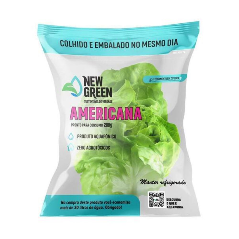 Alface Americana New Green 200g