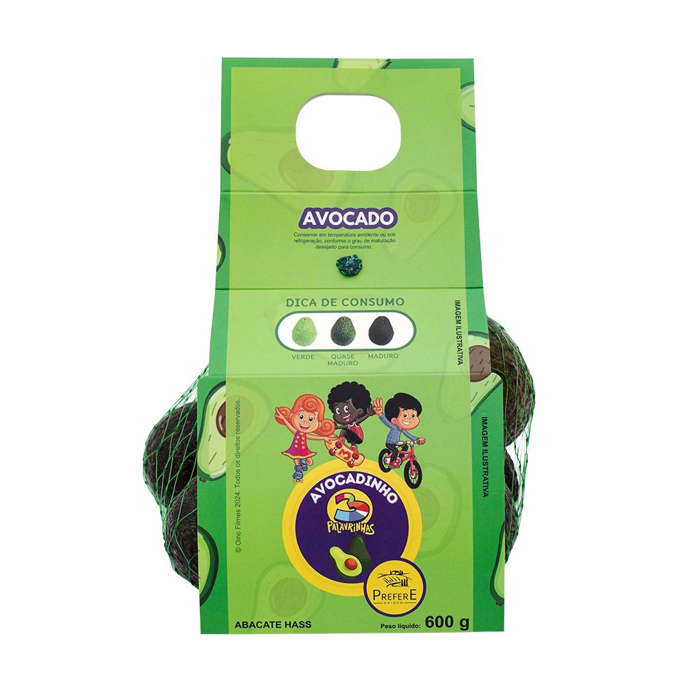 Abacate 3 Palavrinhas 600g