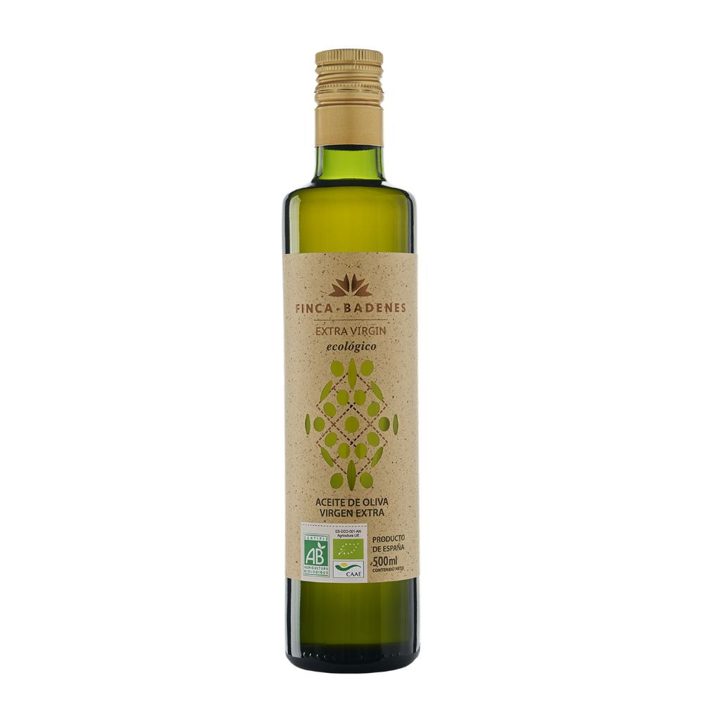 Azeite de Oliva Espanhol Extra Virgem Ecológico Finca Badenes 500ml