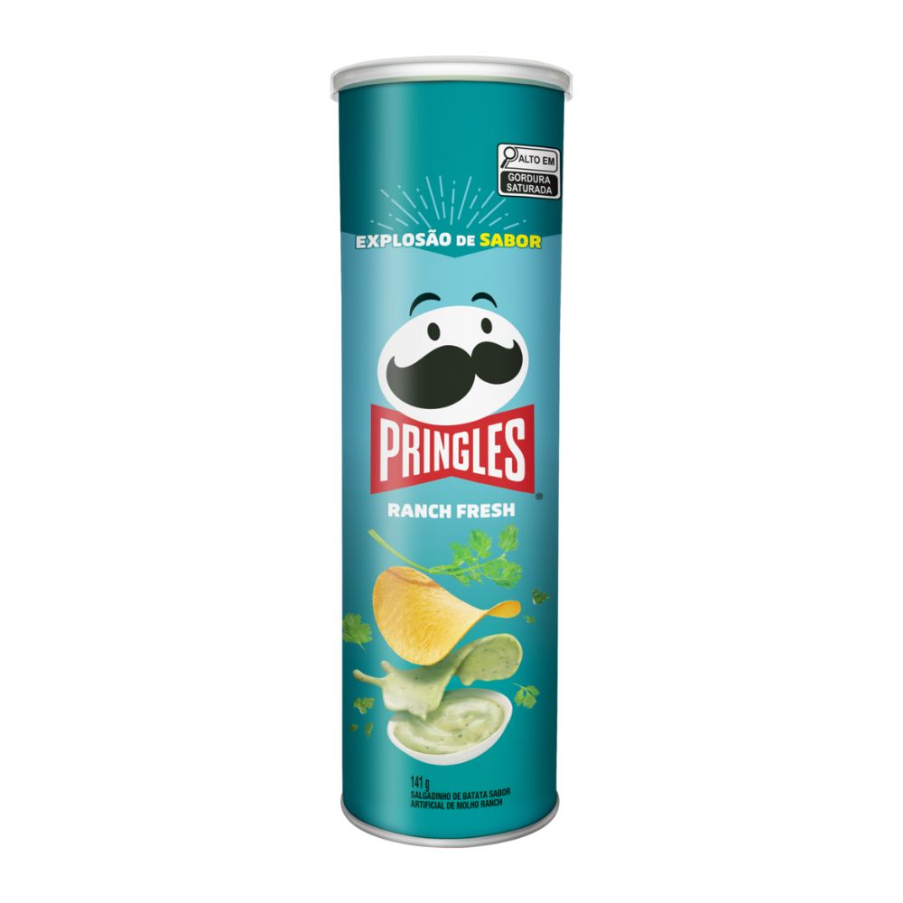 Batata Ranch Fresh Pringles 141g |Mambo Supermercado São Paulo - Mambo ...