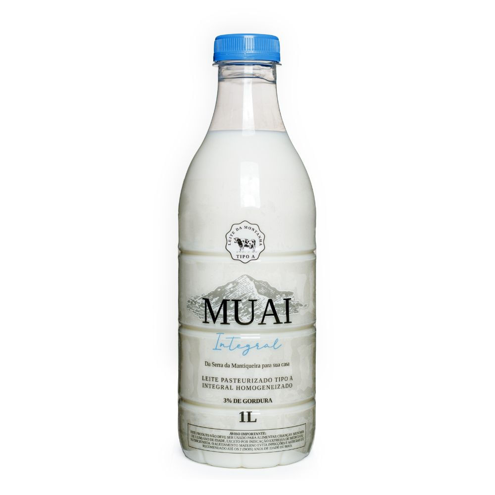 Leite Pasteurizado Integral Tipo A Muai 1L