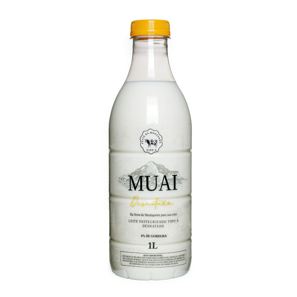 Leite Pasteurizado Desnatado Tipo A Muai 1 L