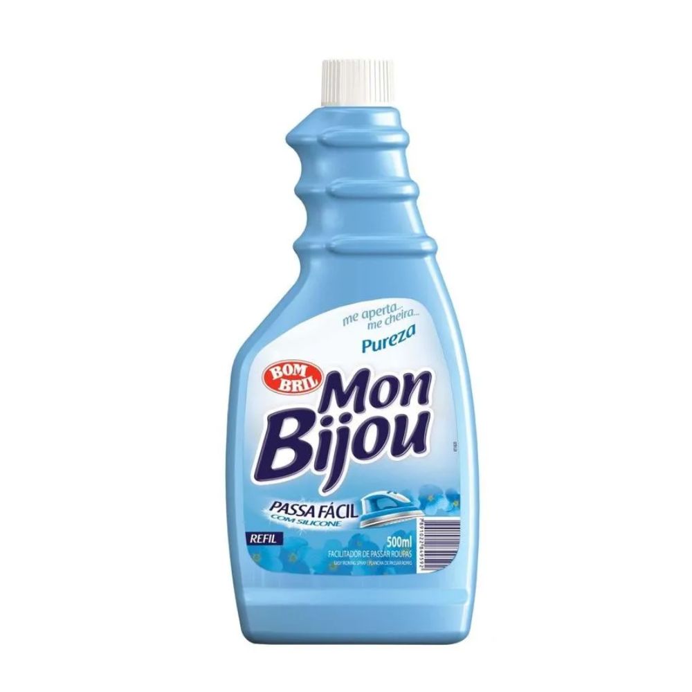 Facilitador para Passar Roupas Mon Bijou Pureza 500ml Refil