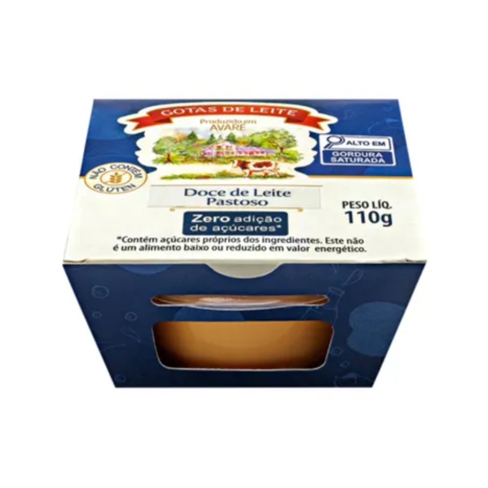 Doce de Leite Pastoso Diet Avaré 110g