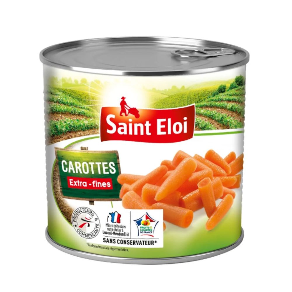 Cenoura Francêsa Extra Fina em Conserva Saint Eloi 265g