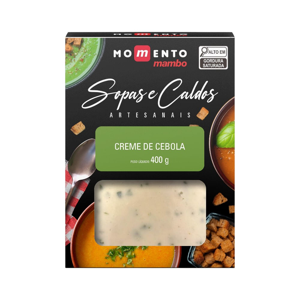 Creme de Cebola Momento Mambo 400g