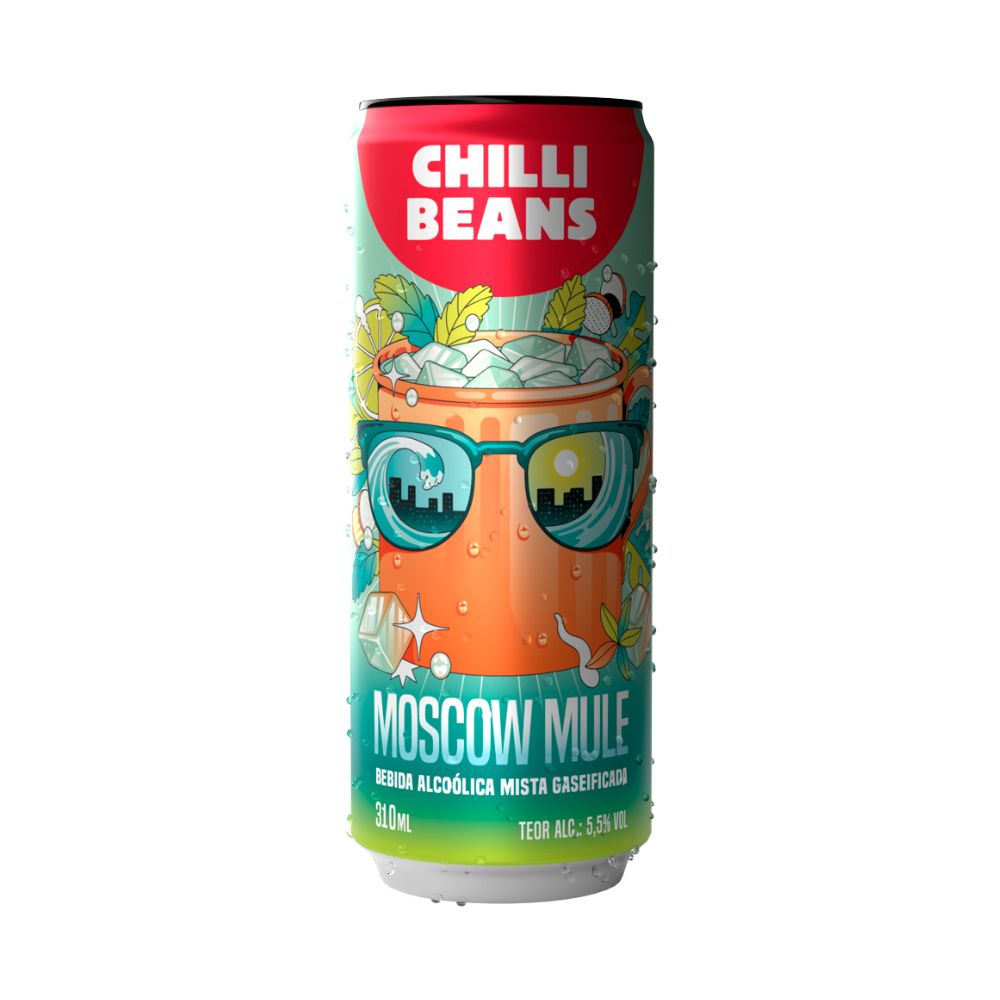 Bebida Mista Chilli Beans Moscou Mule 310ml lata