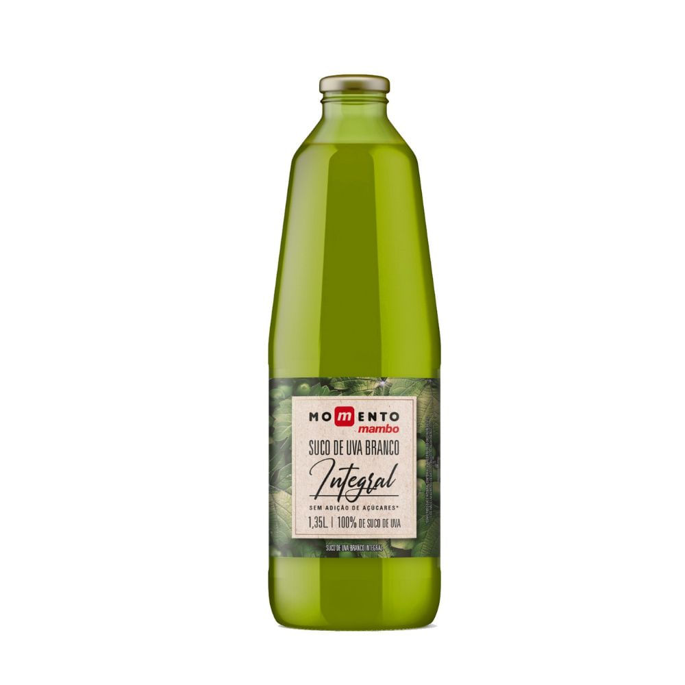 Suco Integral Uva Branca Momento Mambo 1,35L