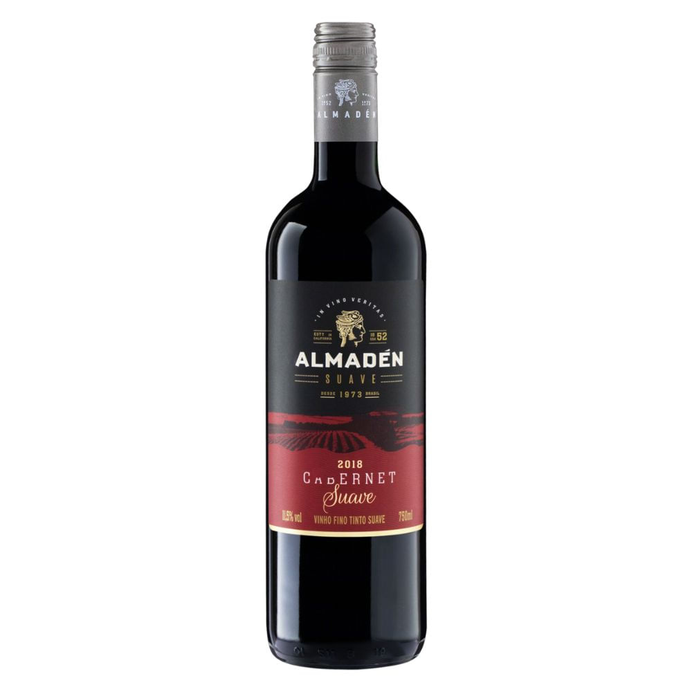 Encontraproduto.com.br - Almaden Vinho Cabernet Sauvgnon Tinto Suave 750Ml