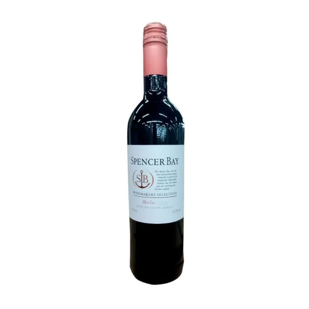 Vinho Sul Africano Tinto Merlot Spencer Bay 750ml
