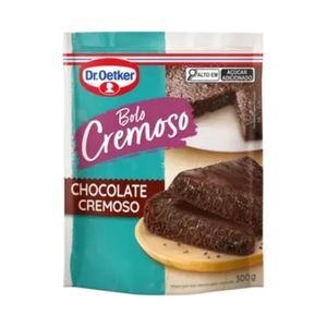 Mistura para Bolo Sabor Chocolate Cremoso Dr Oetker 300g