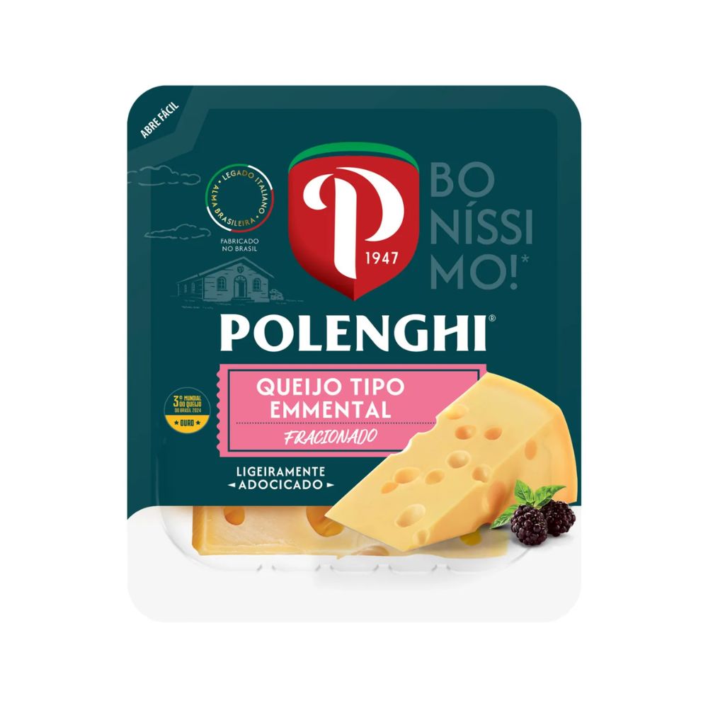 Queijo Emmental A Queijaria Polenghi Frac Kg