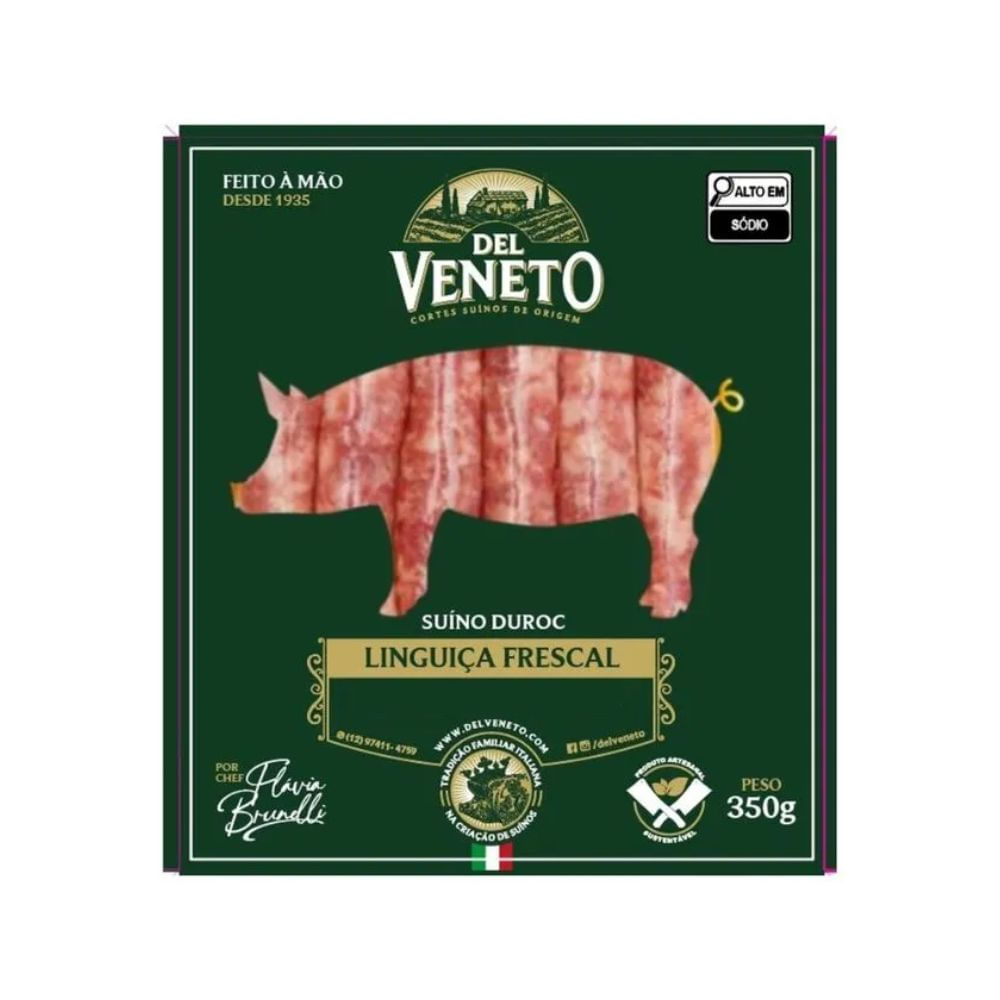 Linguiça Suína Duroc Del Veneto 350g