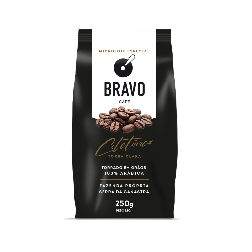 Café em Grãos Coletânea Torra Clara Bravo 250g