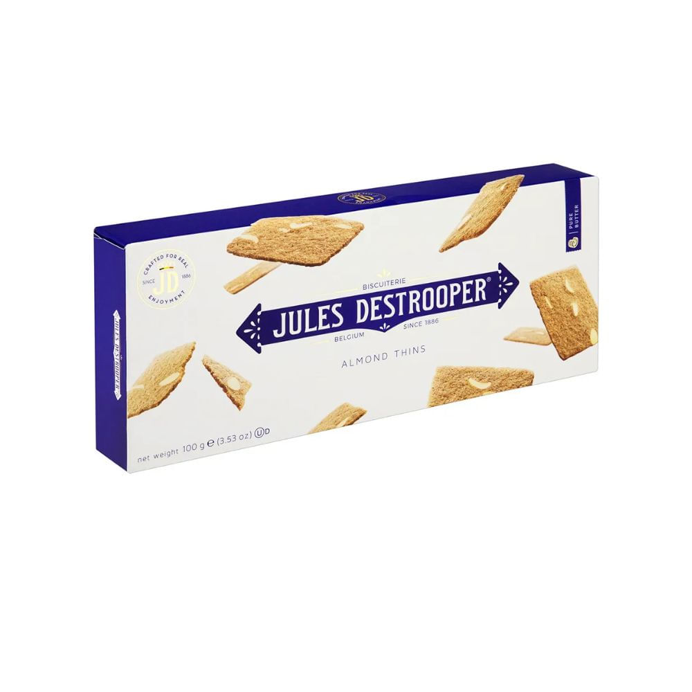 Biscoito de Amêndoas Almond Thins Jules Destrooper 100g