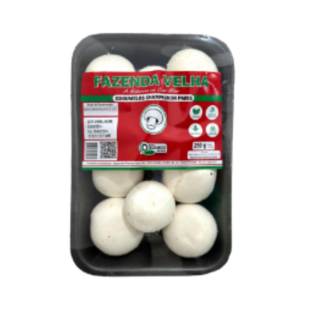 Cogumelos Paris Orgânico Fazenda Velha 200g