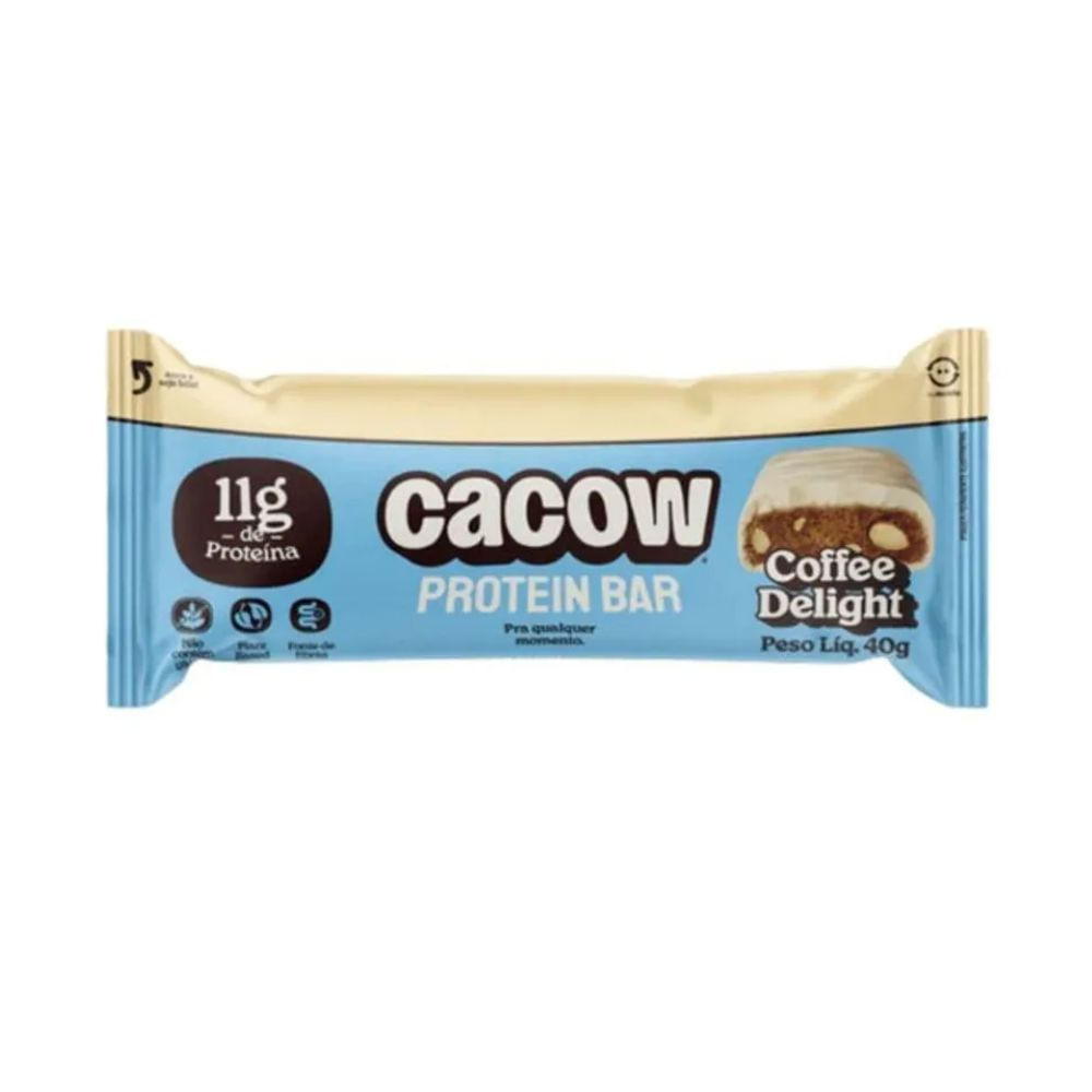 Barra de Proteína Coffee Delight Cacow 40g