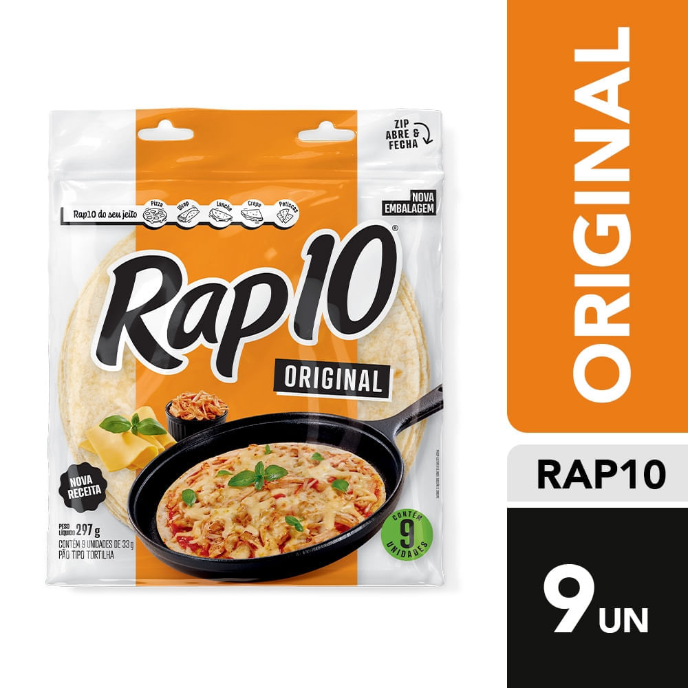 Rap 10 Tradicional 297g | Mambo Supermercado São Paulo - Mambo