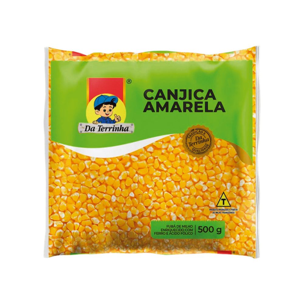 Canjica Amarela Da Terrinha 500g